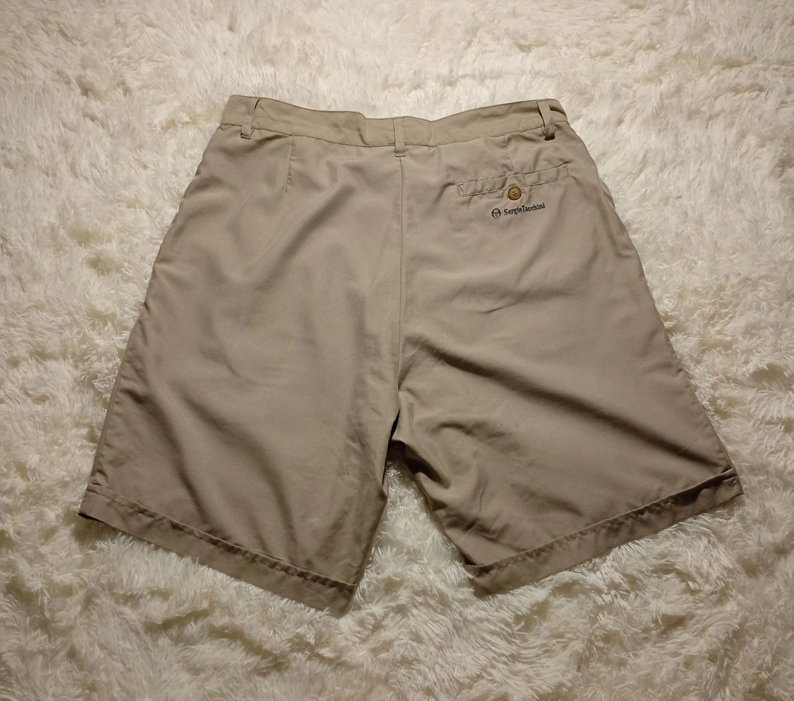 Sergio Tacchini Beige Chino Shorts Size 42 – photo 4